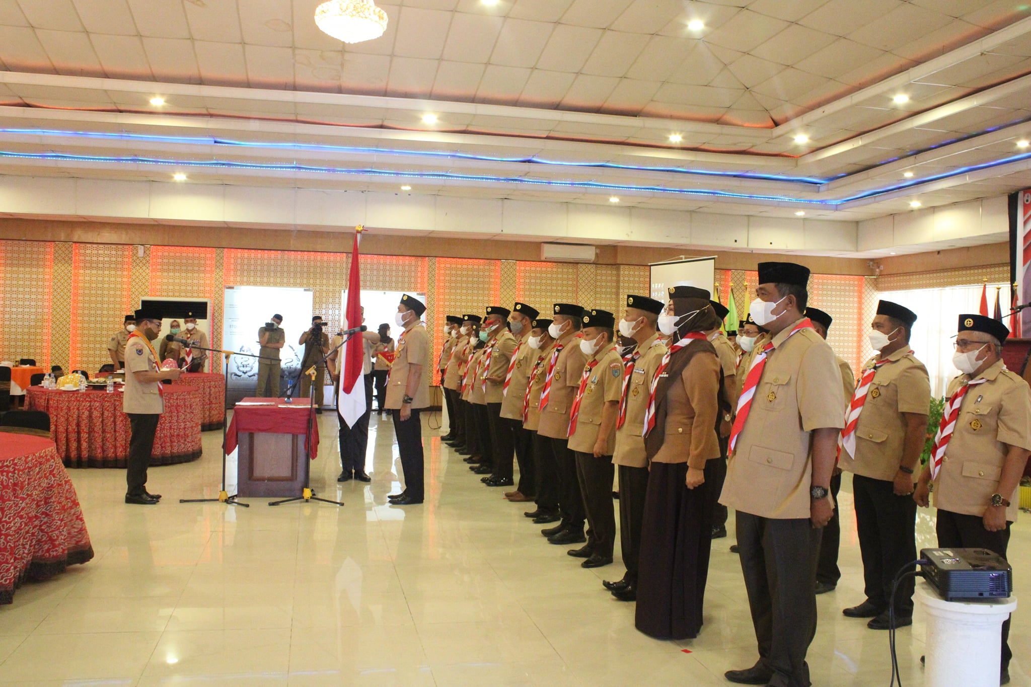 PENGUKUHAN DAN PELANTIKAN PENGURUS MAJELIS PEMBIMBING KWARTIR CABANG